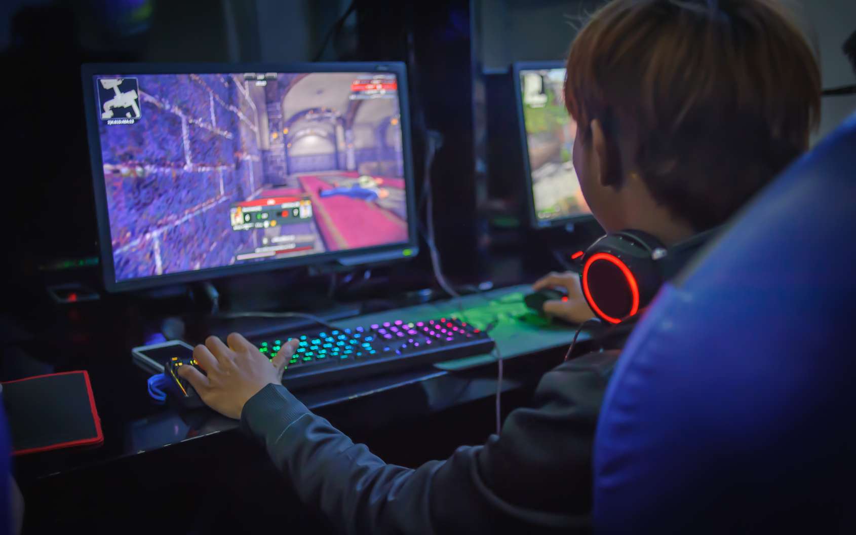 joueur de jeux-vidéos